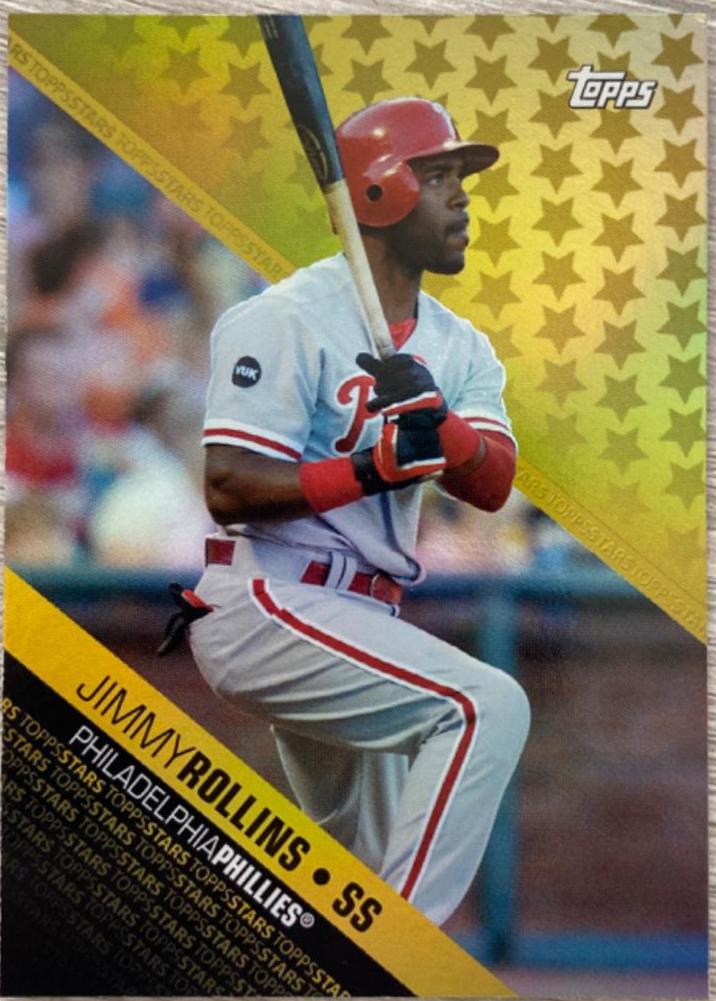 Jimmy Rollins #TS6 Baseball Cards 2008 Topps Stars
