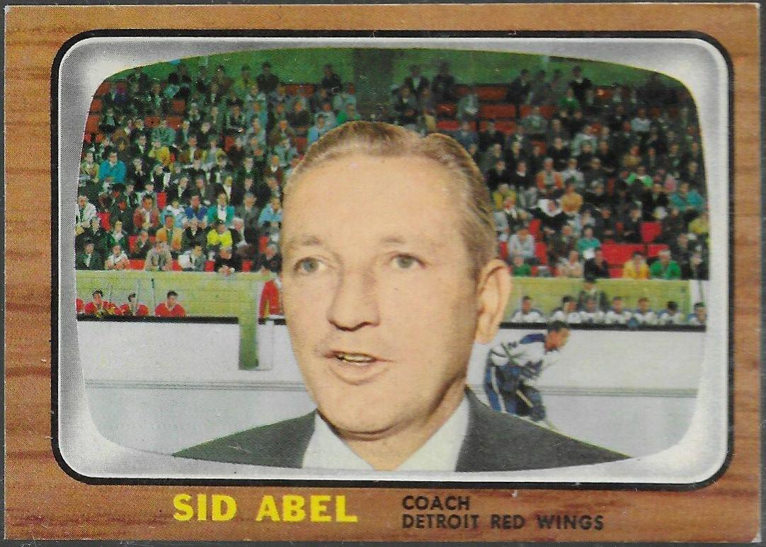 Sid Abel #42 Hockey Cards 1966 Topps