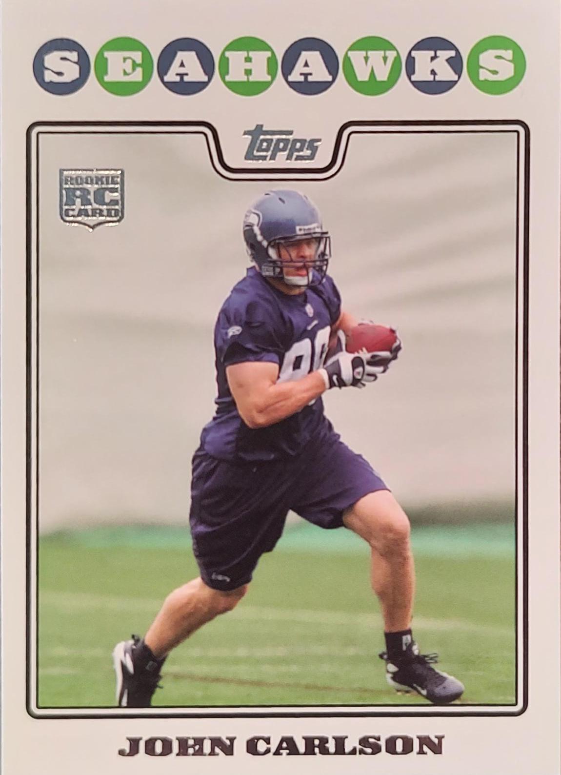 John Carlson #380 Football Cards 2008 Topps
