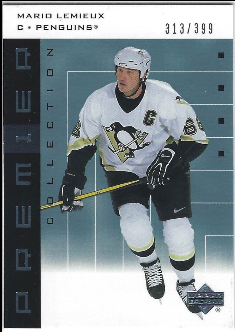 Mario Lemieux #43 Hockey Cards 2002 Upper Deck Premier Collection