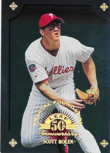 Scott Rolen #134 Baseball Cards 1998 Leaf Fractal Foundation