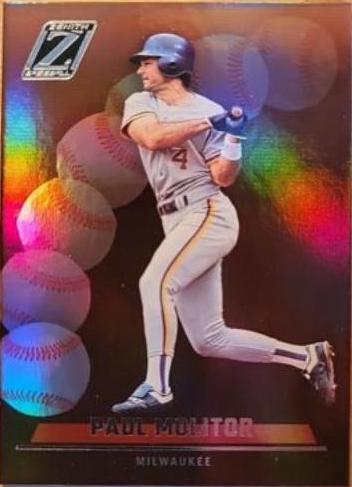 Paul Molitor #3 Baseball Cards 2023 Panini Chronicles Zenith