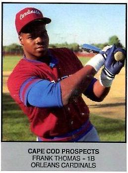 Frank Thomas #14 Baseball Cards 1988 Ballpark Cape Cod League Prospects