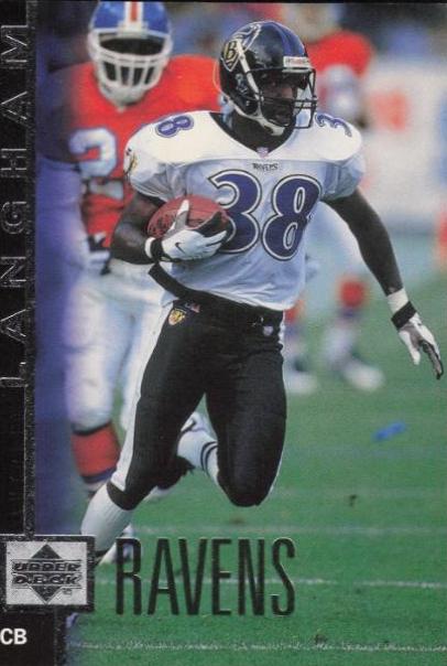 Antonio Langham #258 1997 Upper Deck Football