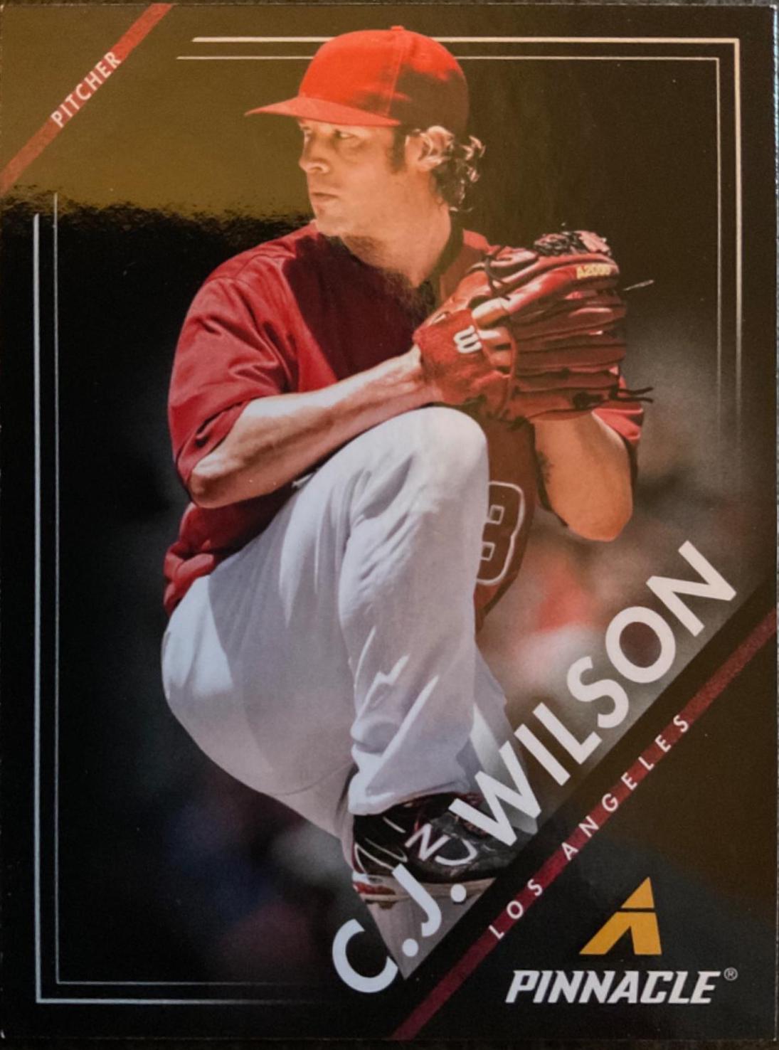 C.J. Wilson #42 Baseball Cards 2013 Panini Pinnacle