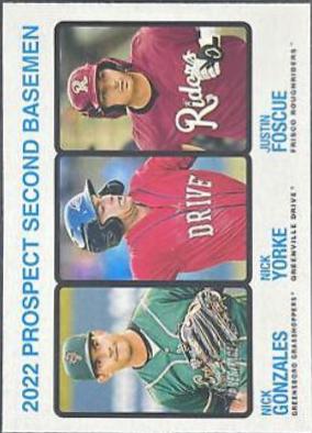 Nick Yorke, Justin Foscue, Nick Gonzales #188