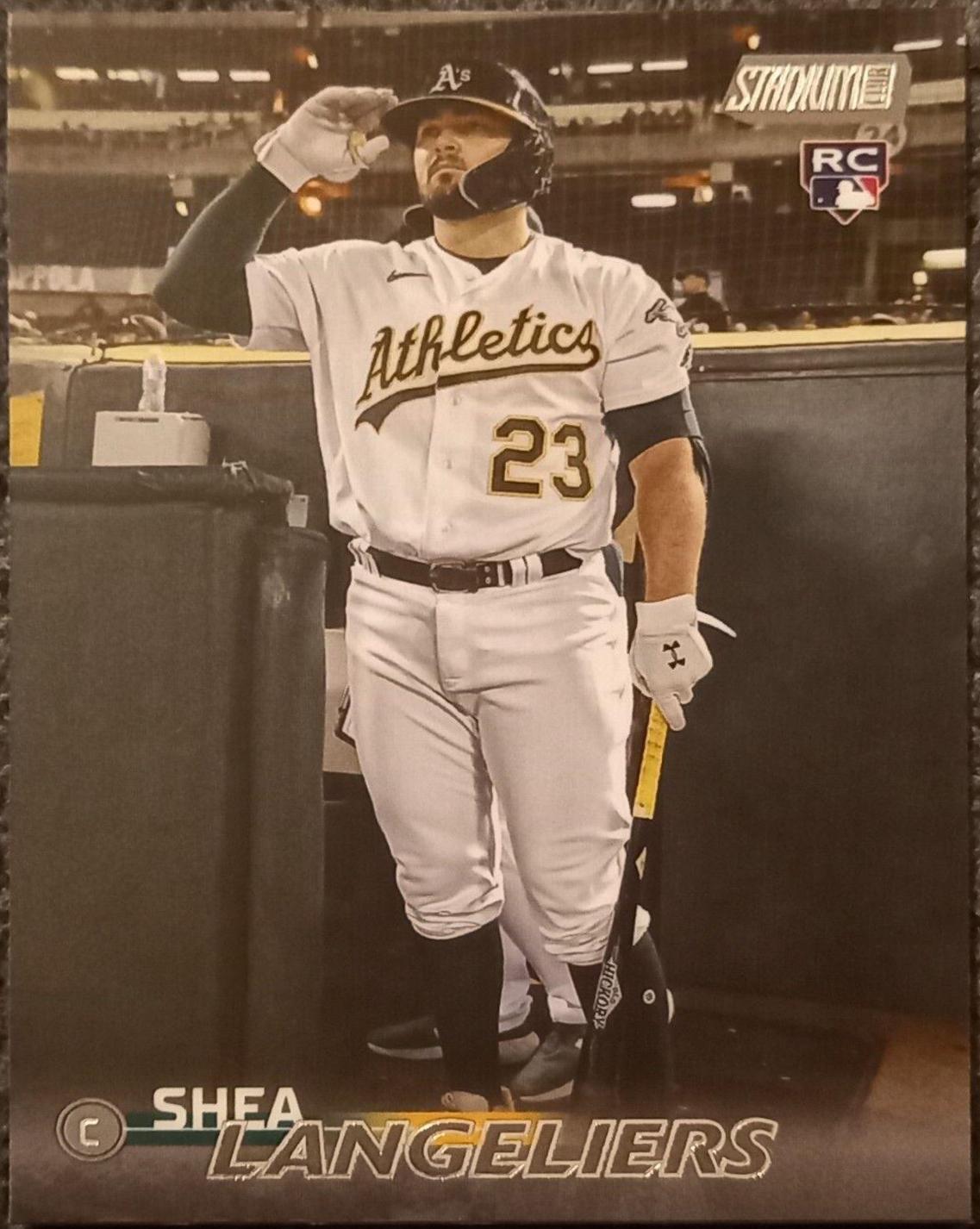 Shea Langeliers #128 Baseball Cards 2023 Stadium Club
