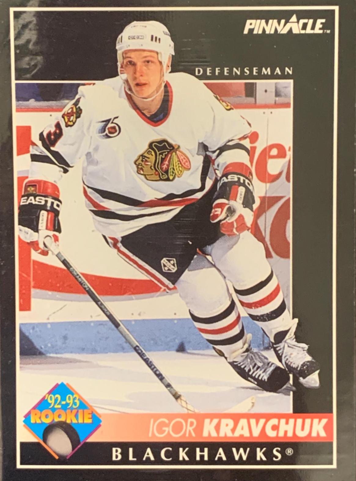 Igor Kravchuk #225 Hockey Cards 1992 Pinnacle