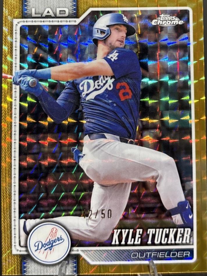 Kyle Tucker [Gold Geometric Refractor] (2026 Topps Chrome)