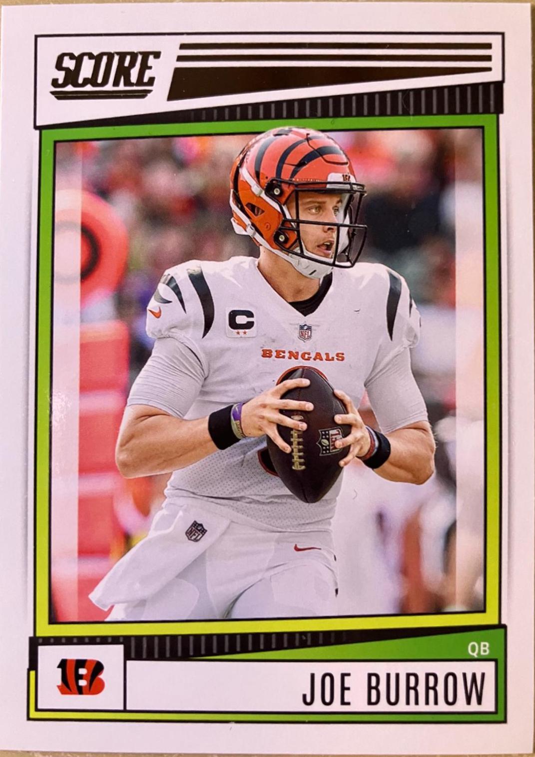Joe Burrow #194 Football Cards 2022 Panini Score