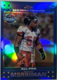 Shawne Merriman [Blue Refractor] #TC156
