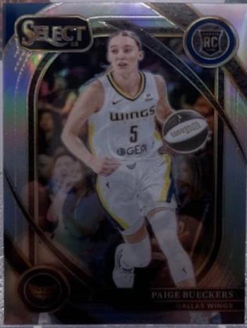 2025 Panini Select WNBA Paige Bueckers [Silver Prizm] #206 card