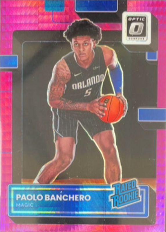 Paolo Banchero [Hyper Pink] #221 Prices [Rookie] | 2022 Panini