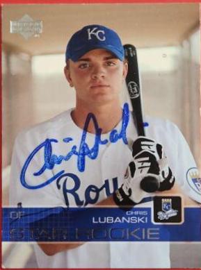 Chris Lubanski #64 Baseball Cards 2003 Upper Deck Prospect Premieres