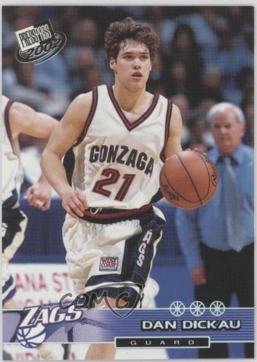 Dan Dickau #CT7 2002 Press Pass Basketball