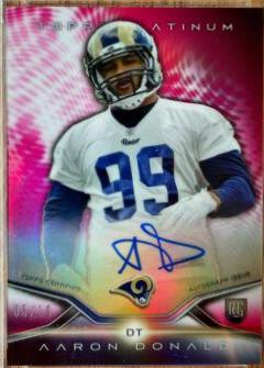 Aaron Donald [Pink Refractor] #74