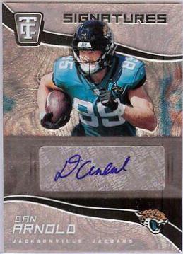 Dan Arnold #TCS-DAR Football Cards 2021 Panini Chronicles Totally Certified Signatures