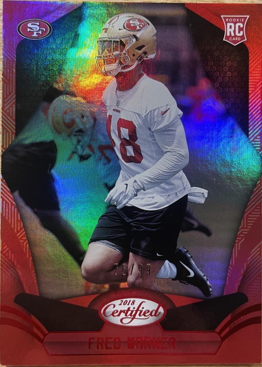 Fred Warner [Red] #185