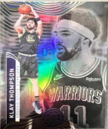 Klay Thompson #106 Basketball Cards 2021 Panini Illusions