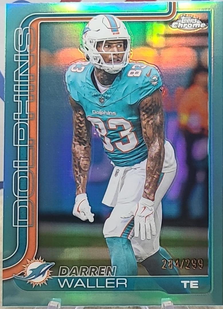 Darren Waller [Aqua Refractor] #193