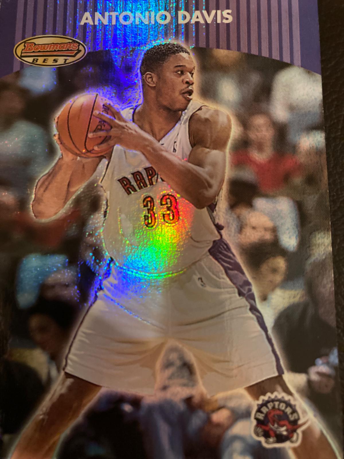 Antonio Davis #45 Basketball Cards 2000 Bowman's Best