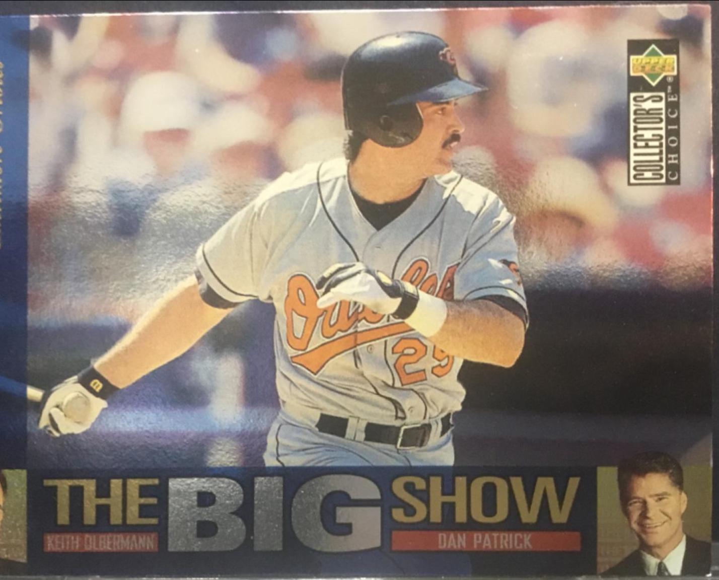 Rafael Palmeiro #7 Baseball Cards 1997 Collector's Choice the Big Show