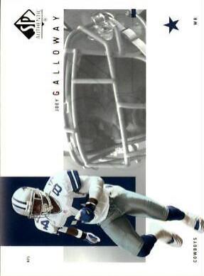 Joey Galloway #27 Football Cards 2001 SP Authentic