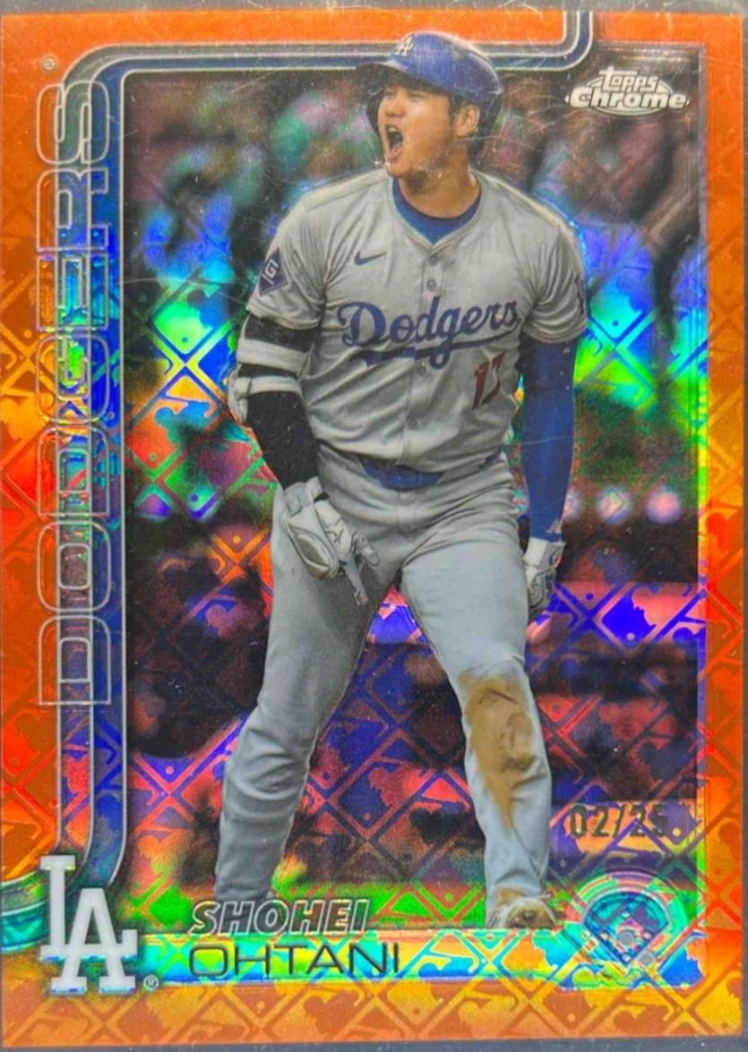 Shohei Ohtani Topps Chrome ロゴリフラクター　2023 Shohei Ohtani [Logofractor] #17 Prices | 2023 Topps Chrome