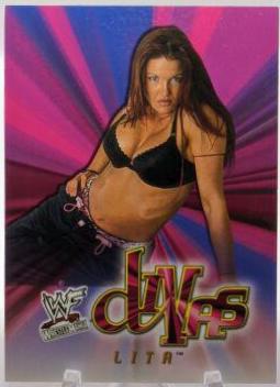 Lita #67 Wrestling Cards 2001 Fleer WWF Wrestlemania