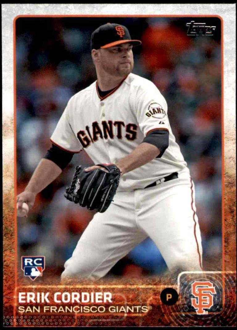 Erik Cordier #535 Baseball Cards 2015 Topps