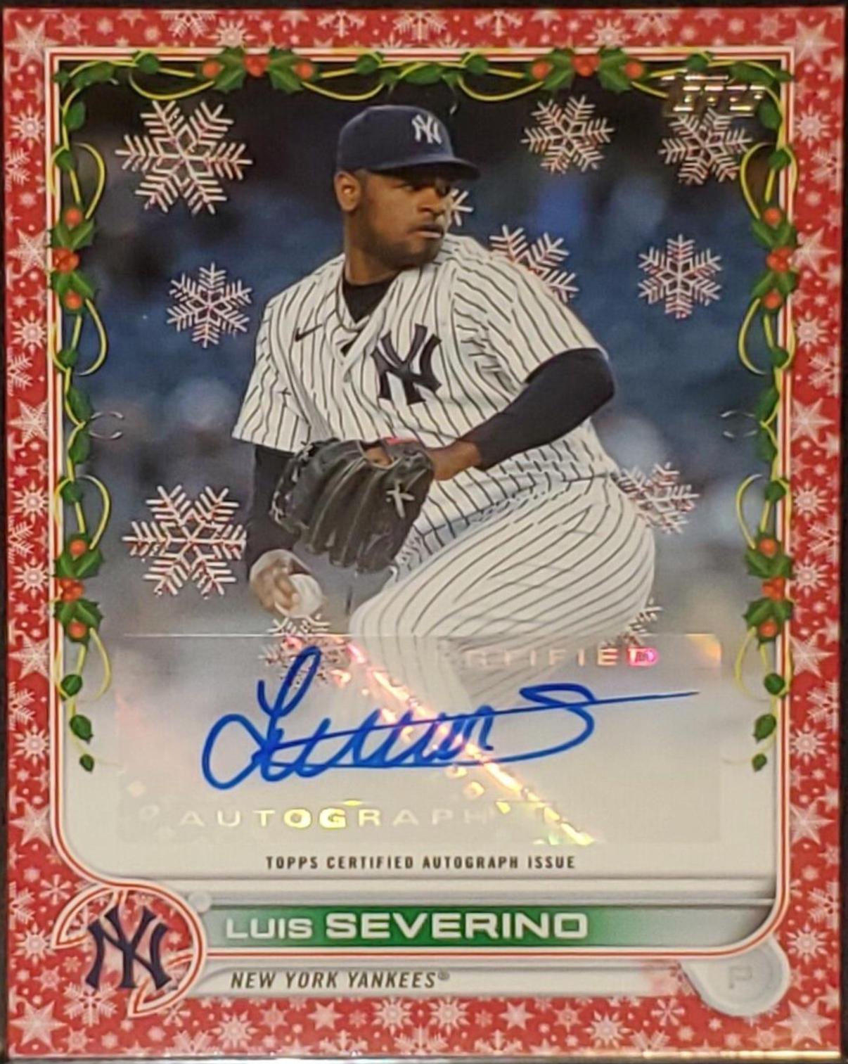 Luis Severino [Red Metallic] #WHA-LS