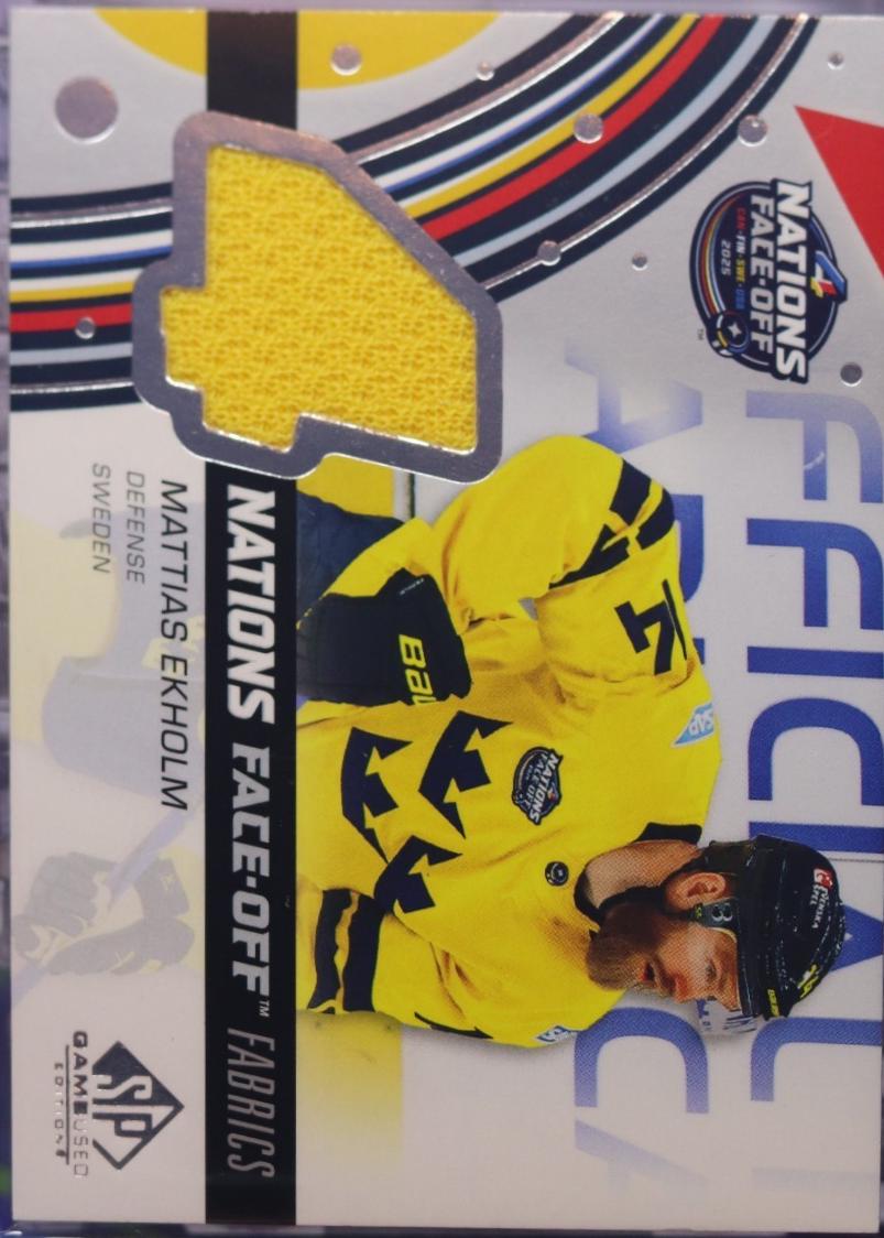 Mattias Ekholm [Patch Team Sweden] #4N-ME