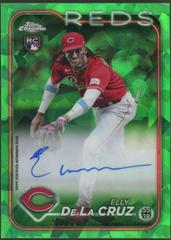 Elly De La Cruz [Green] #CSA-ED Prices | 2024 Topps Chrome