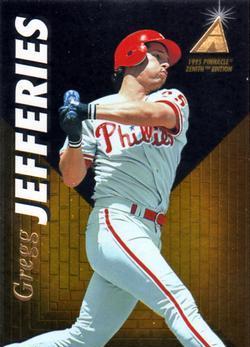 Gregg Jefferies #38 Baseball Cards 1995 Zenith