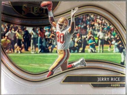 Jerry Rice Football Cards 2020 Panini Select Snapshots
