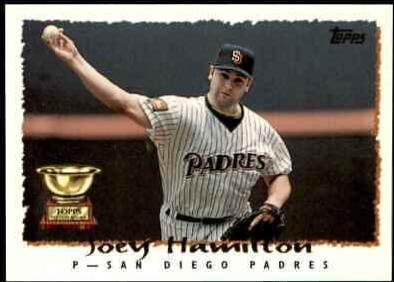 Joey Hamilton #54 Baseball Cards 1995 Topps
