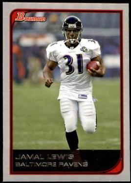 Jamal Lewis #5 Football Cards 2006 Bowman