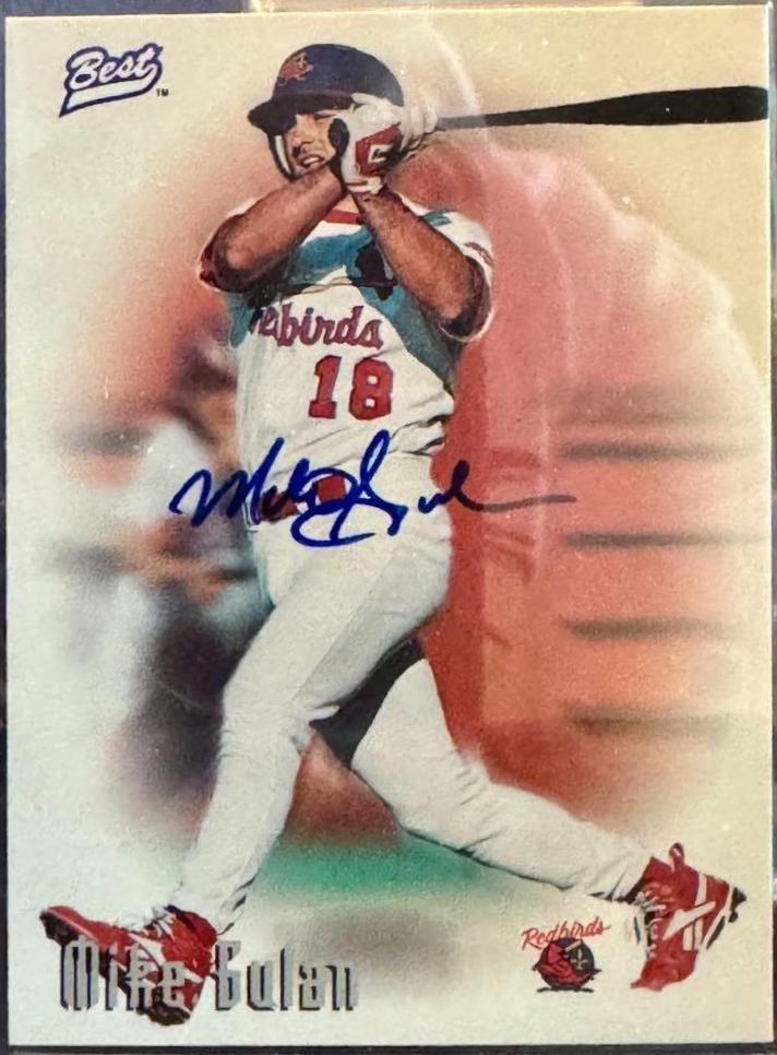 Mike Gulan Baseball Cards 1995 Best Autographs