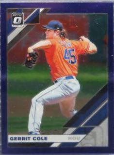 Gerrit Cole #162 2019 Panini Donruss Optic Baseball