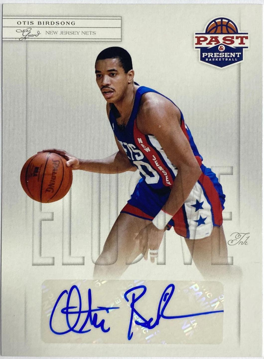 Ottis Birdsong #OB Basketball Cards 2012 Panini Past & Present Elusive Ink