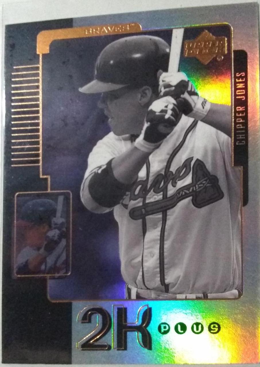 Chipper Jones #2K10 Baseball Cards 2000 Upper Deck 2K Plus