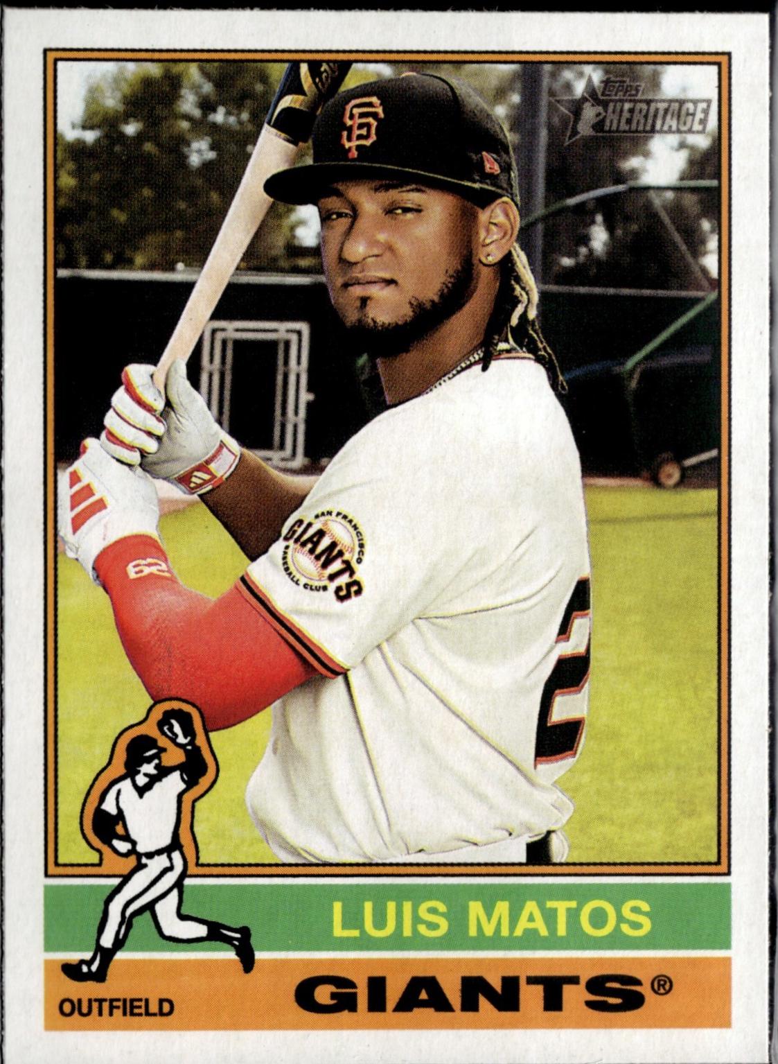 Luis Matos #113 Baseball Cards 2025 Topps Heritage