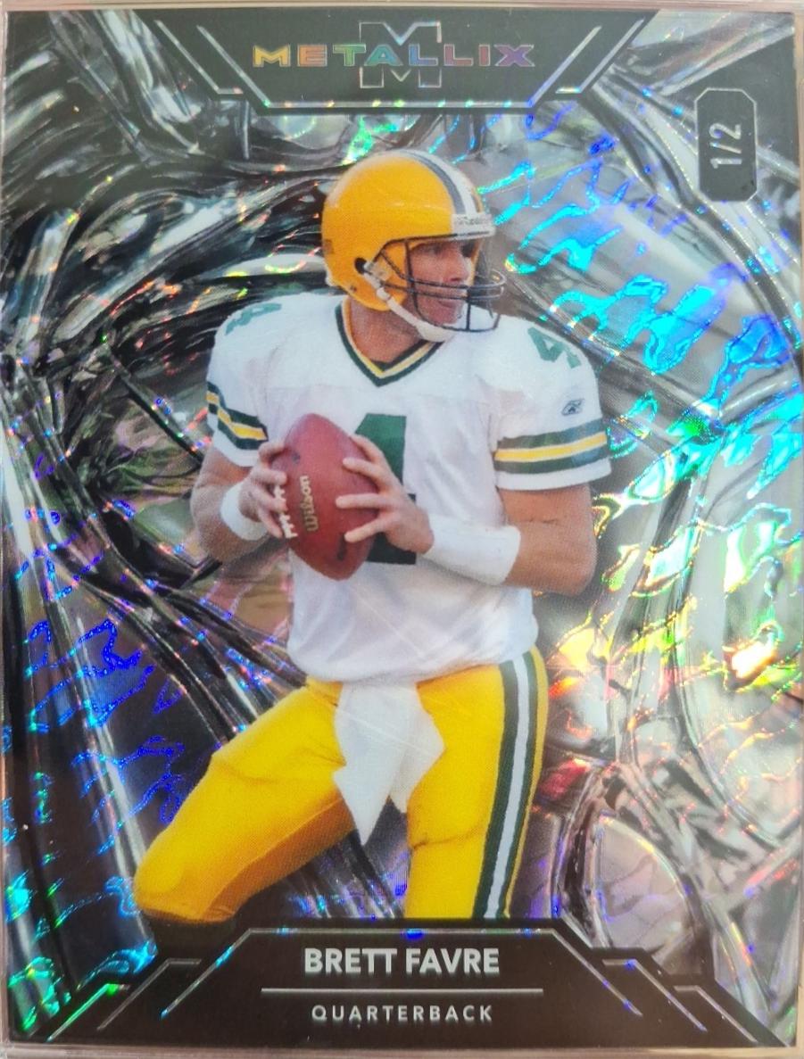 Brett Favre #BC-BF 2024 Wild Card Alumination Just The Hits Football