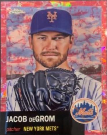 Jacob deGrom [Toile Cream Fuchsia Atomic] #164