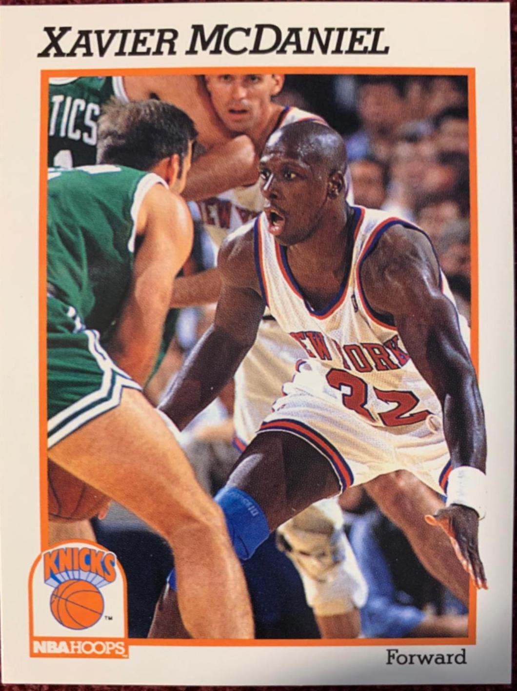 Xavier McDaniel #403 Basketball Cards 1991 Hoops