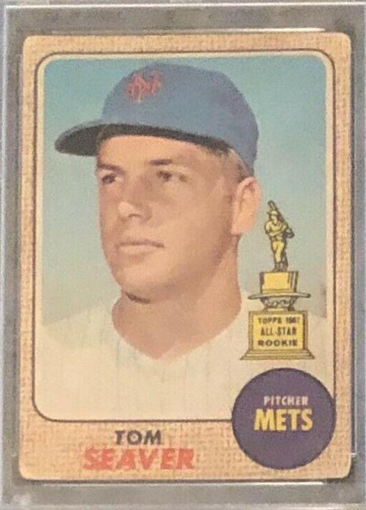 Tom Seaver #45 Baseball Cards 1968 Venezuela Topps