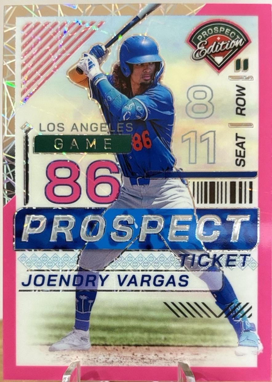 Joendry Vargas [Pink Velocity Ticket Holo] #57