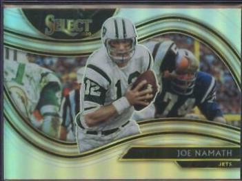 Joe Namath Football Cards 2020 Panini Select Snapshots