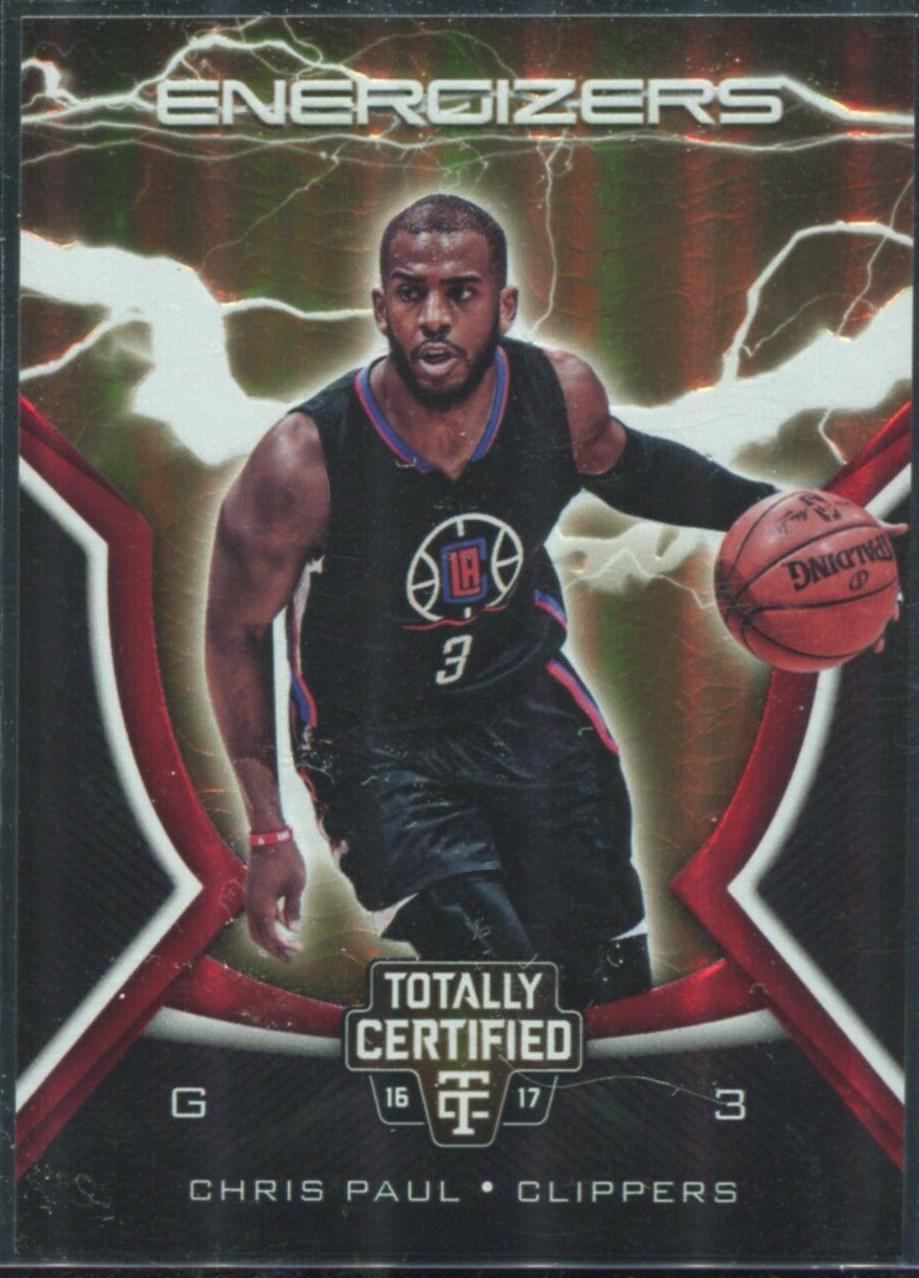 Chris Paul #3 Basketball Cards 2016 Panini Totally Certified