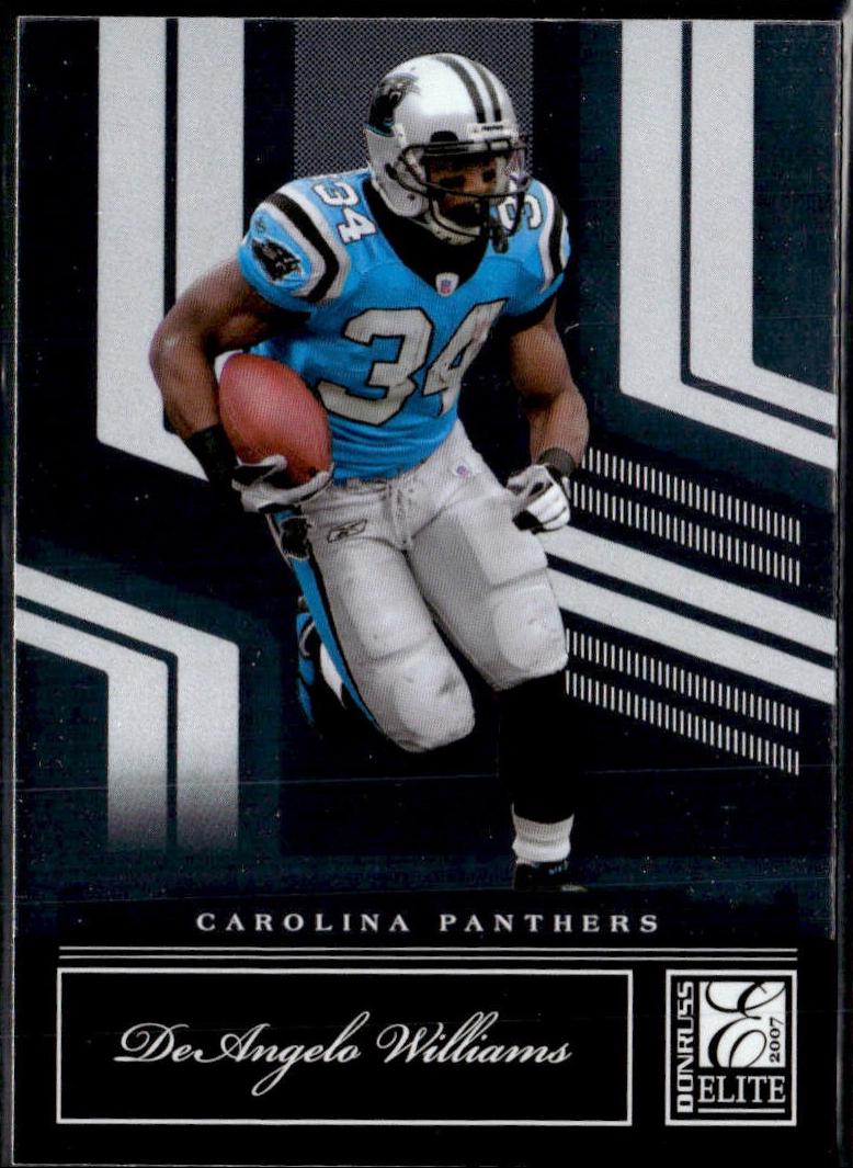 DeAngelo Williams #14 2007 Panini Donruss Elite Football